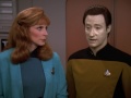Mr. Data undoubtedly  confirms he was not on board