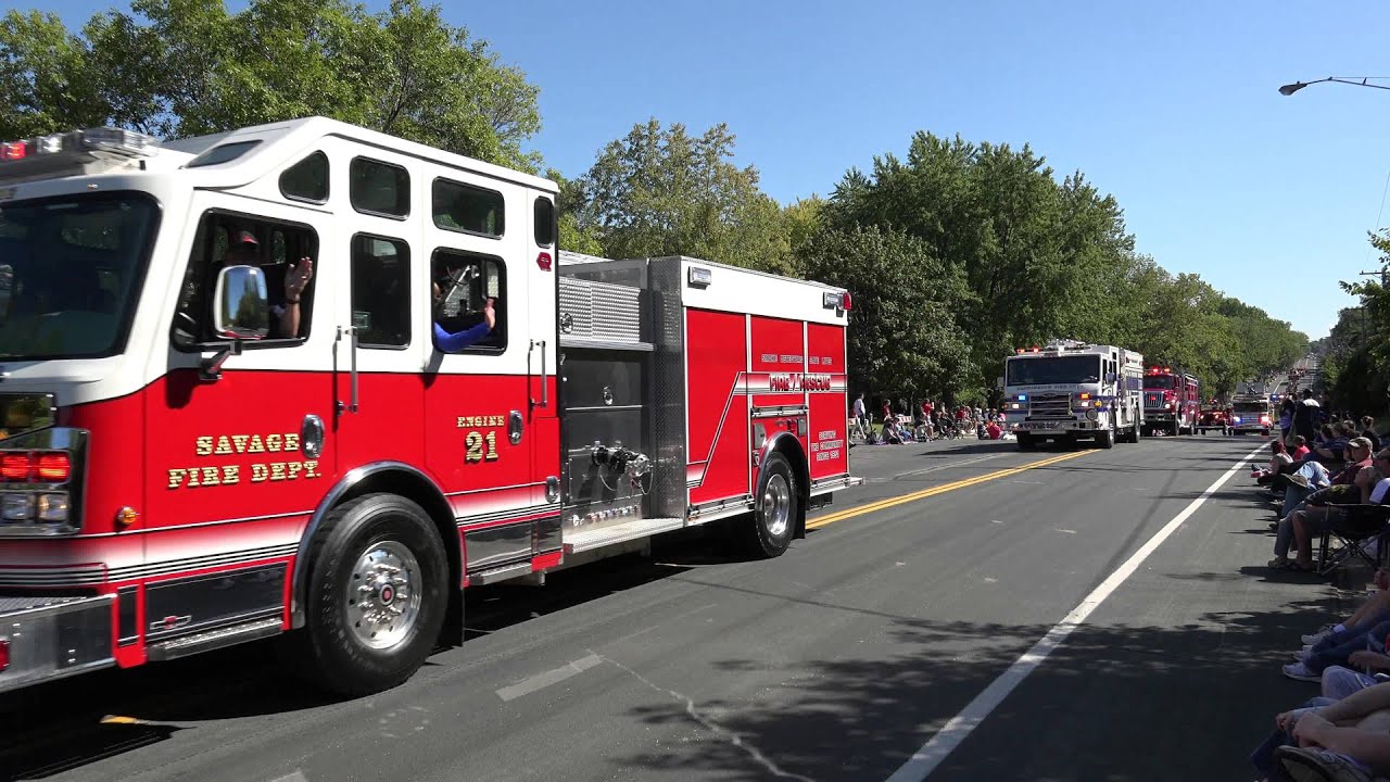  Large  Fire  Truck  Parade 2022 YouTube