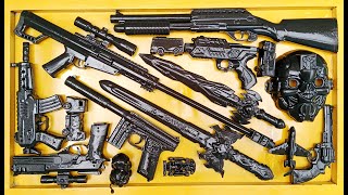 Cleans nerf shotgun revolver, Assault rifle, Sniper rifle, AK47, Avengers, Nerf gun EP 126
