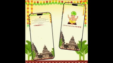 Best Thread Ceremony Invitation Video  | Upanayanam Sanskar invitation |  Invito AI- 1469