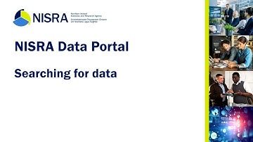 How to search for data on the NISRA Data Portal