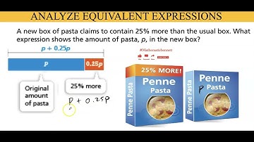 Analyze Equivalent Expressions