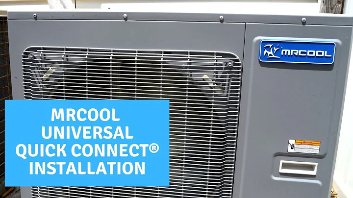 MRCOOL Universal Installation with Quick Connect Line Sets