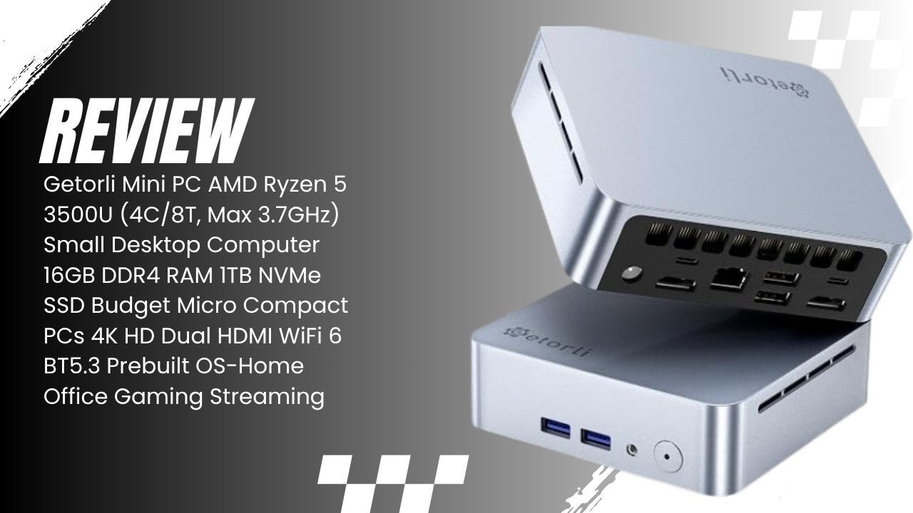 Getorli Mini PC Review – Ryzen 5, 16GB RAM and 1TB SSD - YouTube