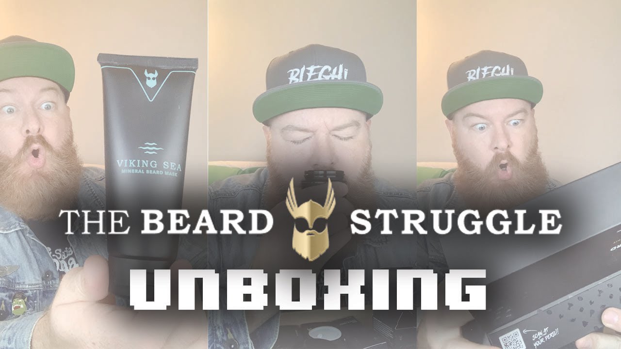 UNBOXING BEARD CARE PRODUCTS