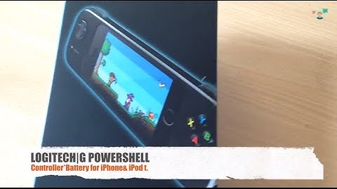 Unboxing Game Controller Logitech PowerShell for iPhone5s/5 iPod