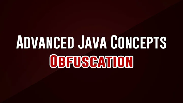 [Advanced Programming Concepts] Obfuscation