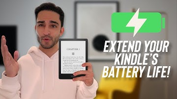 How To INCREASE Your Kindle’s Battery Life! 🔋