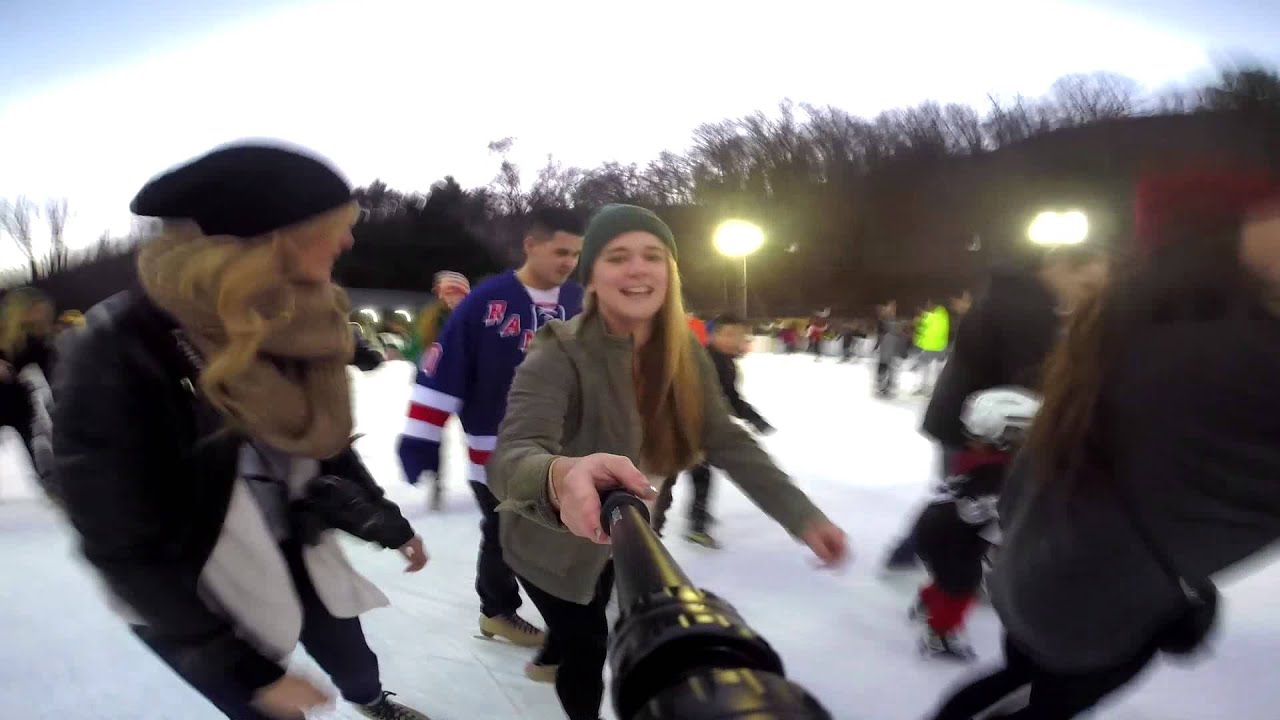 Ice Skating at bear mountain YouTube