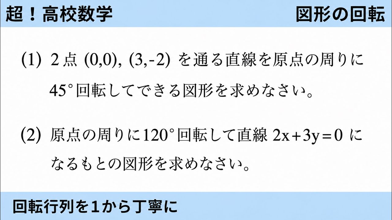 回転図形みんな苦手ですよね。こんな方法はどうですか？ - YouTube