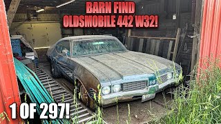 Oldsmobile 442 W32 Barn Find! | First Wash In Years | Satisfying Restoration