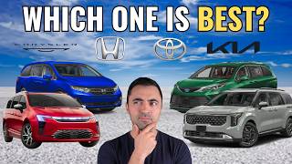 2027 Chrysler Pacifica vs Toyota Sienna vs Honda Odyssey vs Kia Carnival || Which Minivan Is Best
