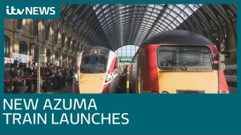 The new Azuma train takes to the East Coast Mainline| ITV News