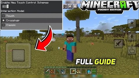 How To Download New Touch Controls In Minecraft Pe 1.19.10 | Minecraft Pe New Touch Controls Addon