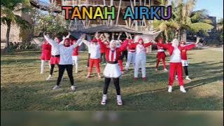 TANAH AIRKU # senam kreasi by SusiAero # coreo Susi # DMI