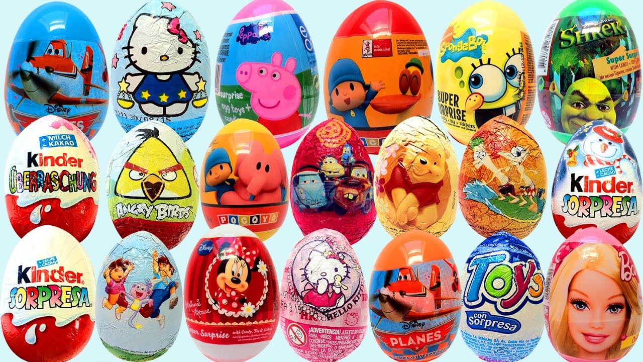 kinder sorpresa eggs