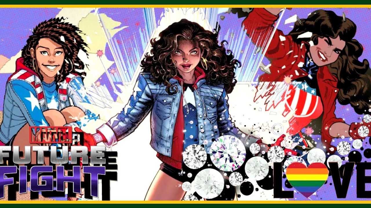 АМЕРИКА ЧАВЕС ДО НОВОГО КОСТЮМА [Marvel Future Fight]