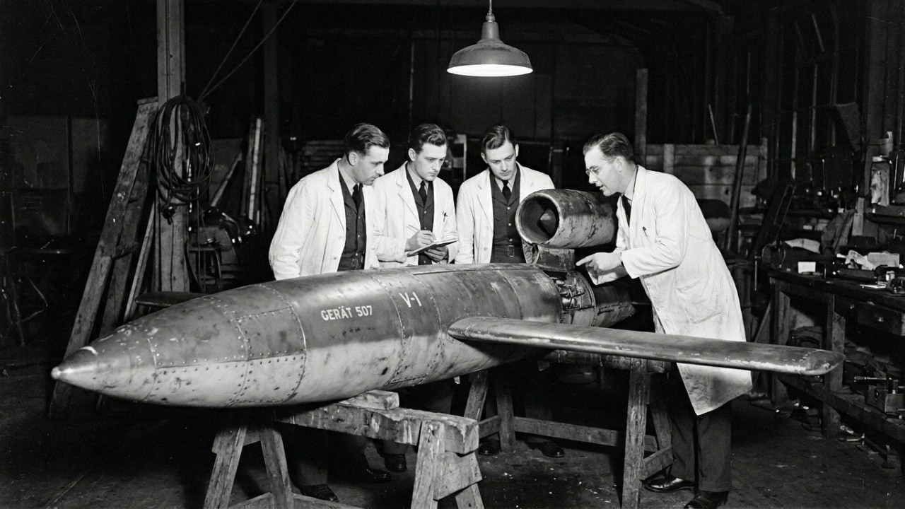 British Inspectors Measured a Captured V-1 Pulsejet — T… — Transcript