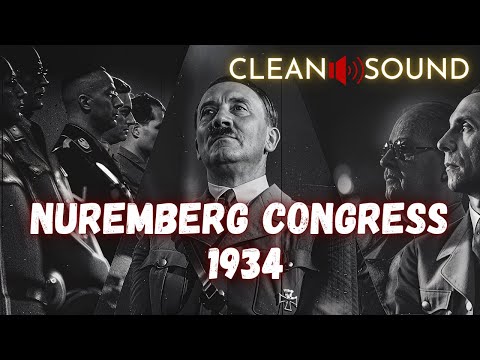 Nuremberg CONGRESS - CLEAN AUDIO (ENG SUB) #hitler #ww2 #war