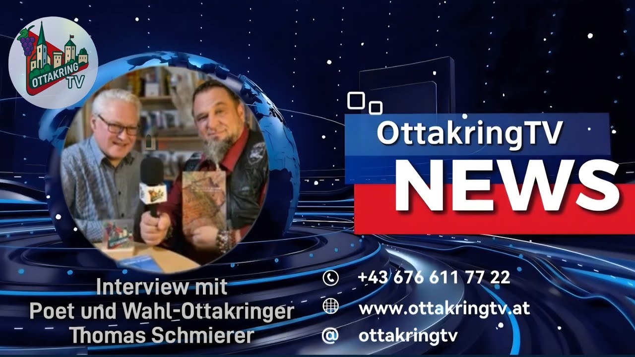 OttakringTV live - Interview mit Thomas Schmierer Poet und Wahl-Ottakringer.