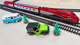 ASMR Unboxing High Speed Train Model - Fenfa THALYS EUROSTAR Train Model