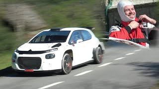 Test Day | Thibaud Cellier 🇲🇫 | Citroën C3 Rally2 | Fafe 2025 | Sports&you | Full HD