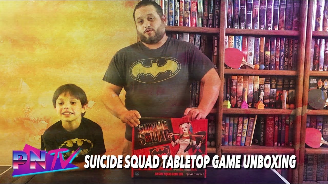 PopThis!: Suicide Squad Game Box Unboxing - YouTube