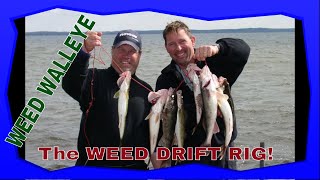 Weed Drift Rig: How To Hook Walleye In The Thick Of It - Weed Walleye