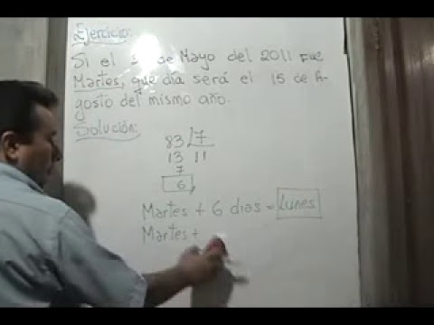 PROBLEMAS SOBRE CALENDARIOS