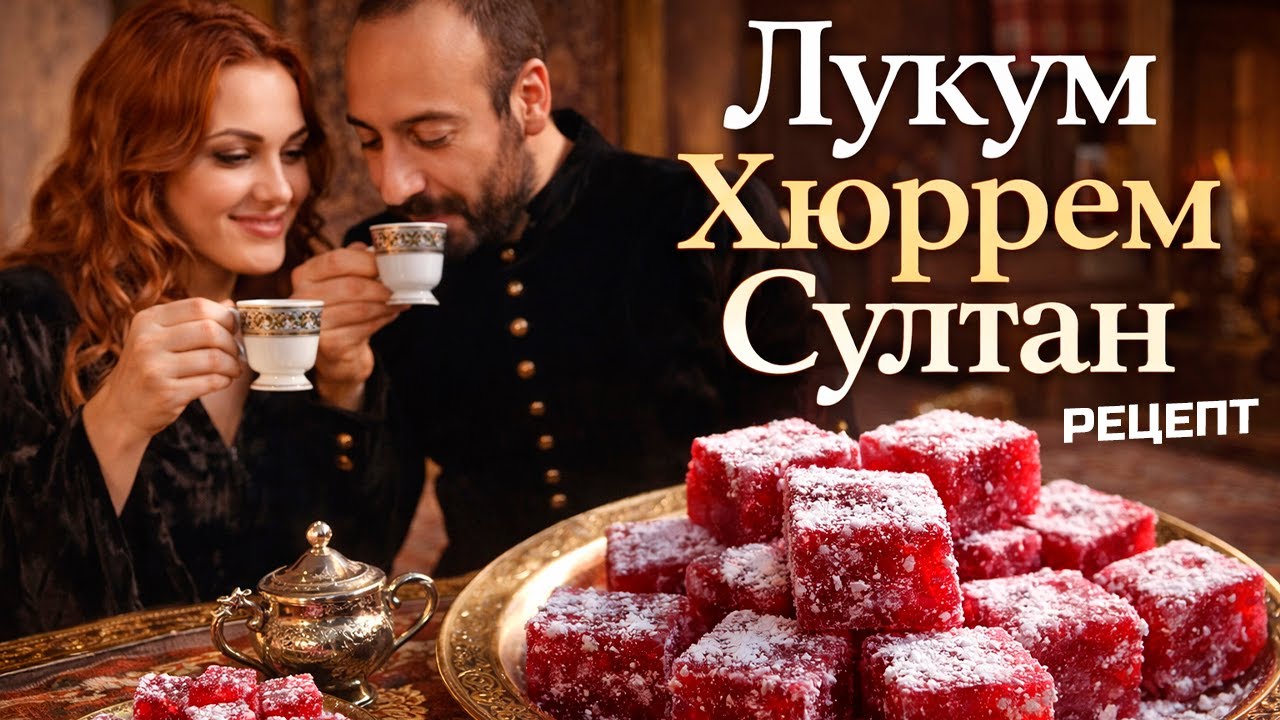 Самый популярный рецепт лукума на гранатовом соке! Лучшая сладость к кофе!