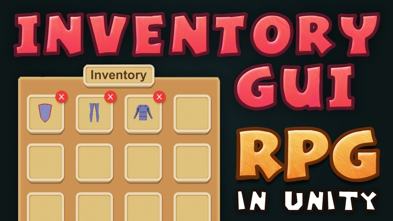 Inventory Ui Making An Rpg In Unity E05 Youtube - roblox rpg open source