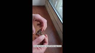 scarf slide - how to