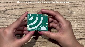 AudioMoth setup for field Data Collection