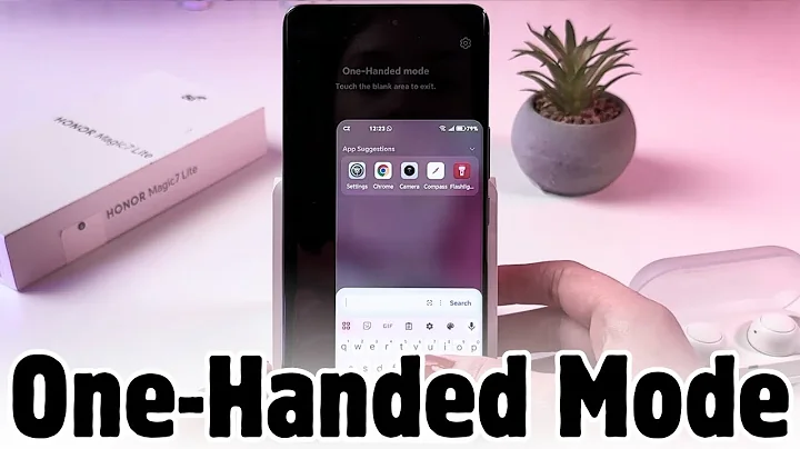 Enable and Use One-Handed Mode on Honor Magic 7 Lite - Step-by-Step Guide