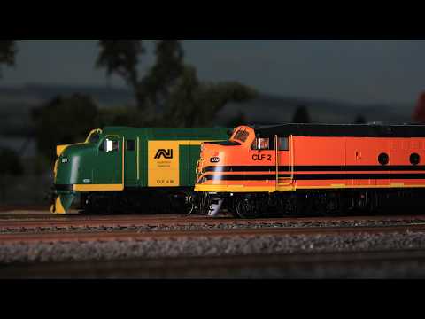 AUSTRALIA'S NEWEST HO SCALE MODEL RAILWAY LOCOMOTIVE - Auscision Models CLF Class Locomotive CLF2