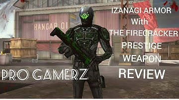 Modern Combat 5: RECON CLASS with IZANAGI ARMOR and THE FIRECRACKER WEAPON Gameplay | JATIN 2op