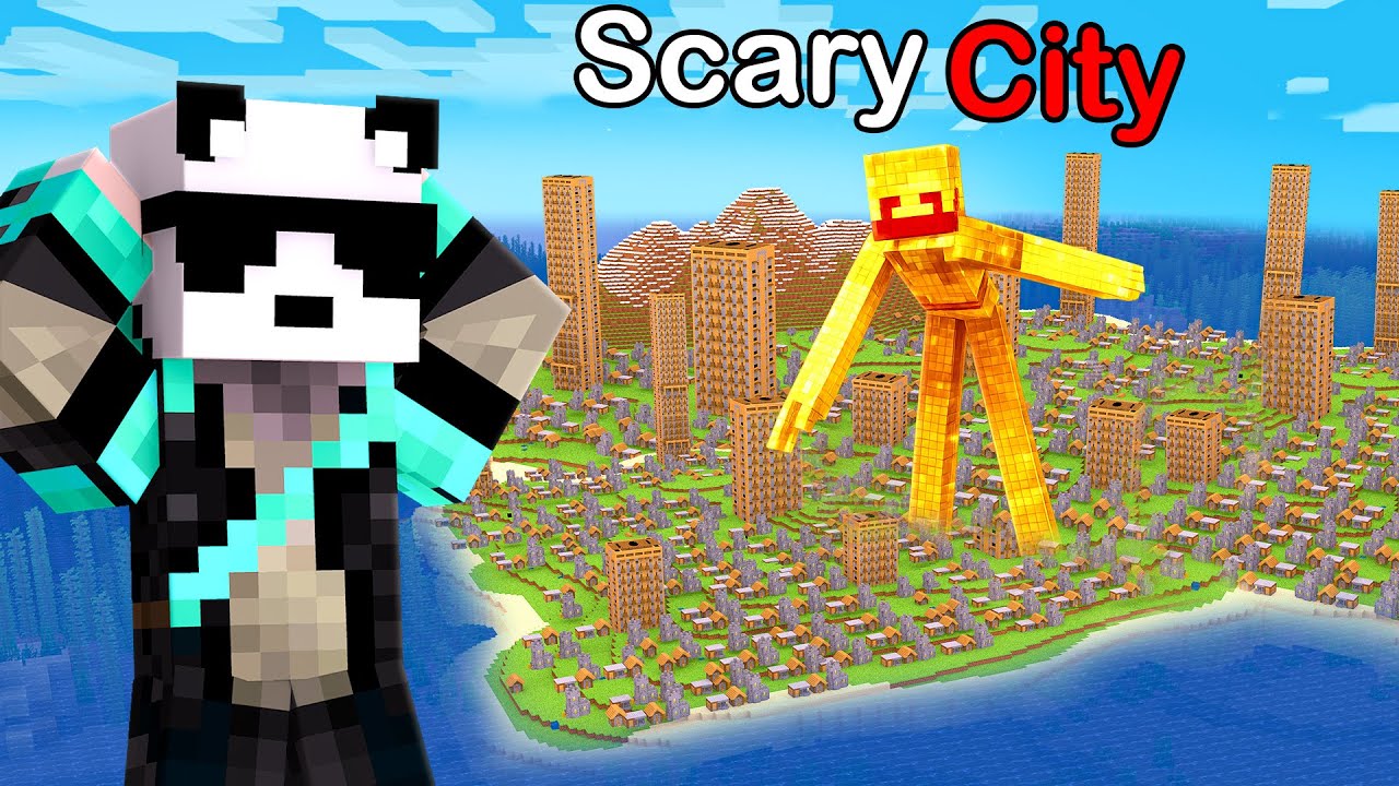I Found Scary Myth City in Minecraft!