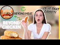 *NEW* BEYOND CHICKEN TENDER Taste Test! || Beyond VS Gardein - Which vegan chicken is better??