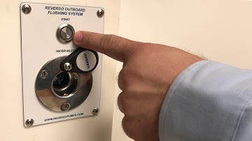 Indicator Light Bulletin for the Automatic Outboard Flushing System