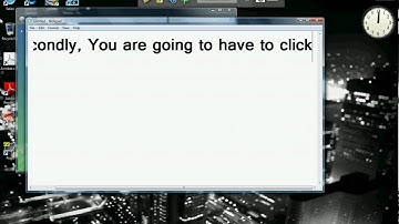 New User Account On Window Vista