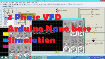 3 Phase VFD Arduino nano