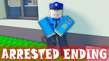 OOPS, I FAILED MY MATH TEST *Arrested Ending* Roblox