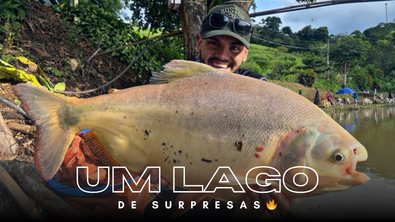 MESMO COM PESQUEIRO CHEIO SAIU OS PEIXES DIFERENTES!