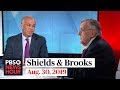 Shields and Brooks on Trump at the G-7, Democratic debates