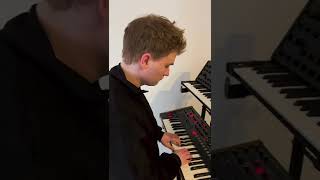 Nils Hoffmann jamming in the studio to 'Let Me Go' 🎹 🎵 #Anjunadeep #Shorts