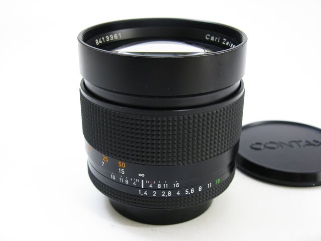 Contax/Yashica. Carl Zeiss Planar 1.4/85 T* #841 - YouTube