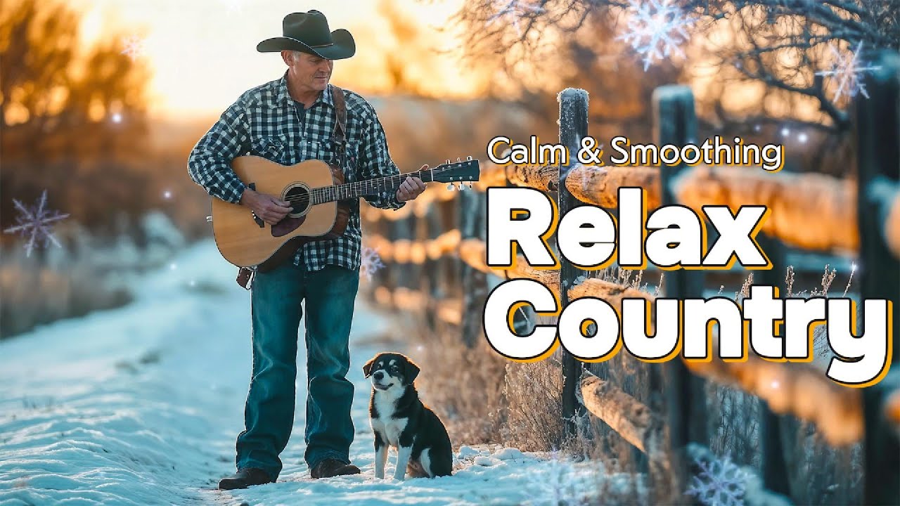 Расслабляющая коллекция кантри-музыки 2026 года – лучшие медленные кантри-песни прошлых лет 🌙🎸