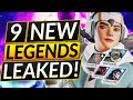 9 NEW LEGENDS LEAKED - CRAZY Abilities and NEW Season 13 Changes  - Apex Legends Guide