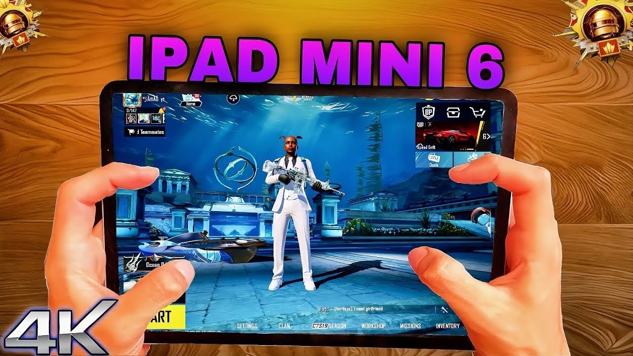 iPad Mini 6 Gameplay 🥶 | PUBG MOBILE - YouTube