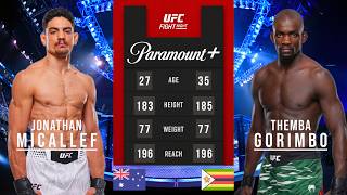 JONATHAN MICALLEF vs THEMBA GORIMBO FULL FIGHT